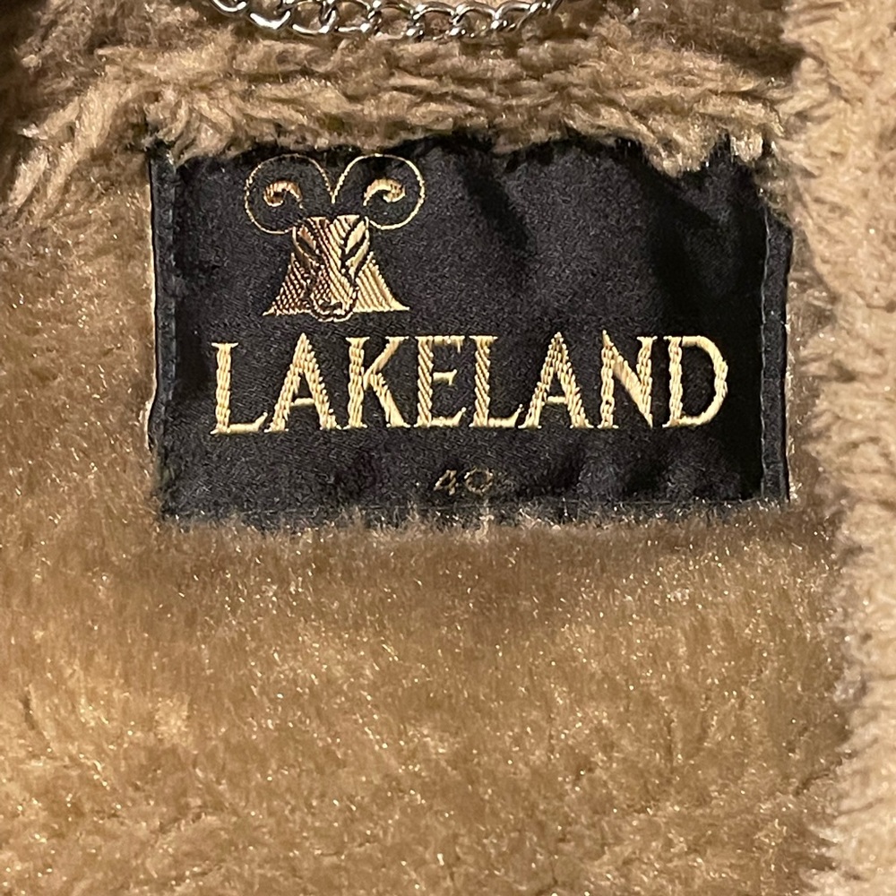 Lakeland furry trench coat